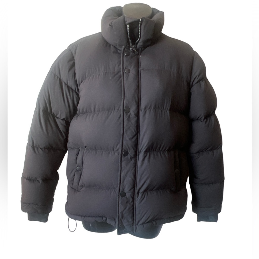 Aritzia Super Puff TNA Waterproof Black Puffer Jacket